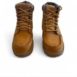 Denali Men's Tan Leather Lace-Up Boots